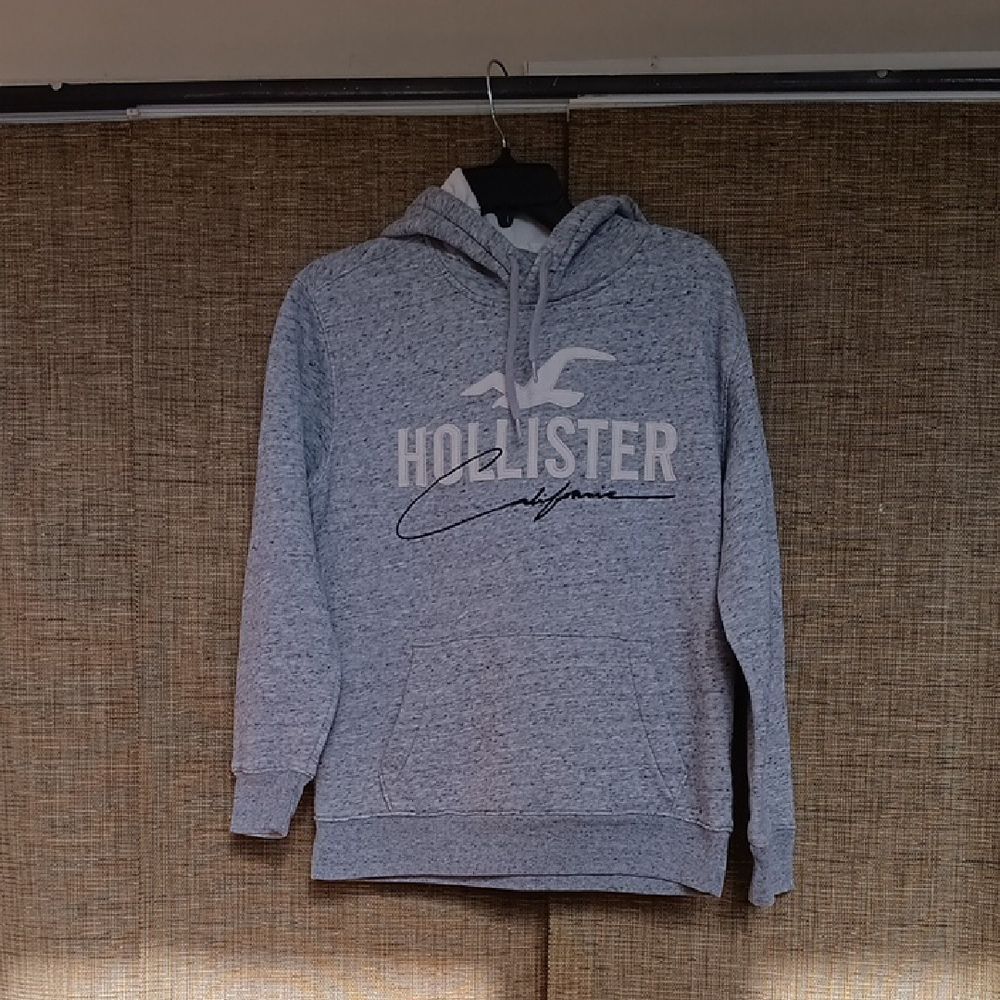 Hollister Heather Gray Hoodie for Men